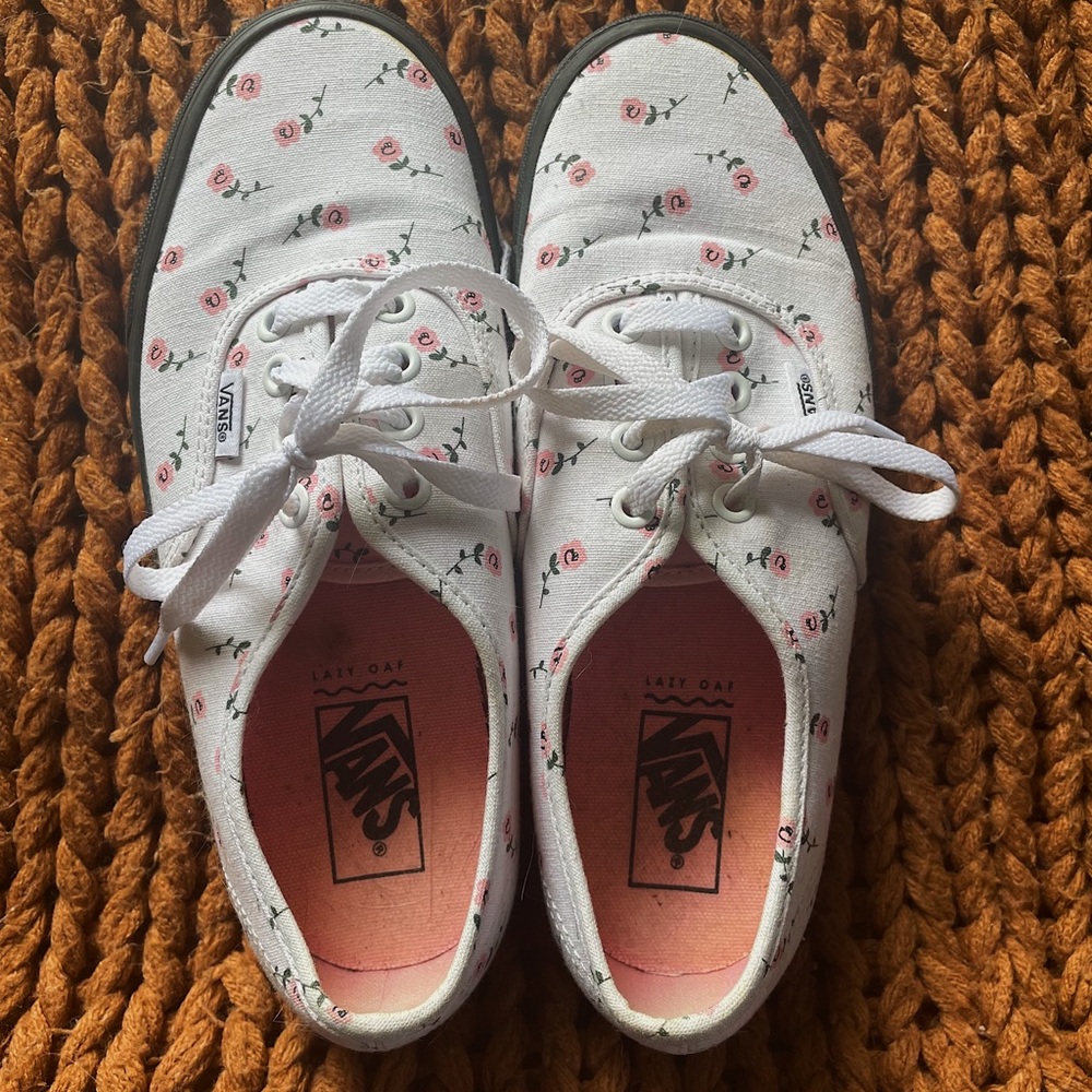 VANS x LAZY OAF Pink Roses - W6.5 / M5